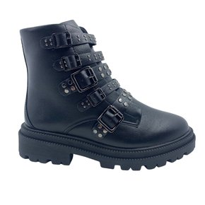 Coturno Ramarim Tratorado com Fivelas Preto 2561133