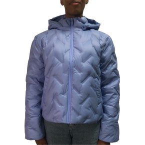 Jaqueta Alpelo Pluma de Pato Curta Azul 40200132