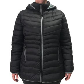 Jaqueta Alpelo Plus Size Capuz Removível Preta 20700029