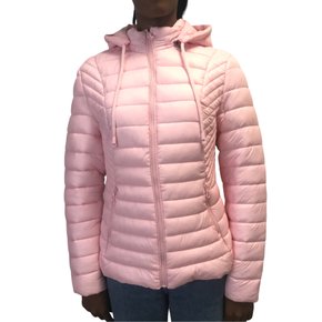 Jaqueta Dunialin com Capuz Removível Rosa 2181