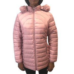 Jaqueta Dunialin com Capuz Removível Rosê 2206