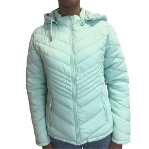 Jaqueta Dunialin Dupla Face com Capuz Verde 2204