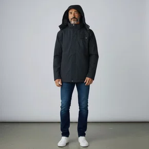 Jaqueta Masculina Alpelo 3 em 1 Preta 20900062 Resistente'Água
