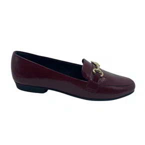 Loafer Piccadilly Verniz Vinho 250275 Conforto