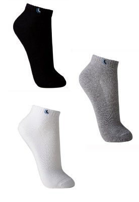 Meia Lupo Cano Baixo Kit 3 Pares 33 a 38 3225