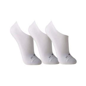 Meia Lupo Sapatilha Kit 3 Pares Branca 3270