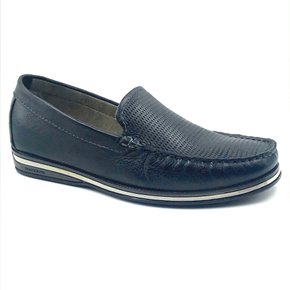 Mocassim Democrata Masculino Couro Preto 135201