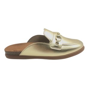 Mule Beira Rio Napa Dourado 4317102