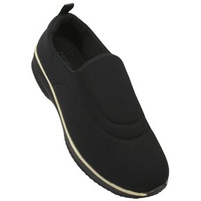 Tênis Casual Preto Modare Elastano Ultra Comforto