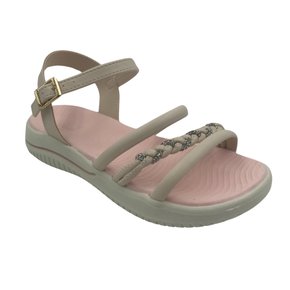 Papete Kidy Menina Anatômica com Strass Marfim 1911051