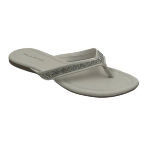 Rasteira Dalla Vecchia Tamanho Especial Off White 20500457