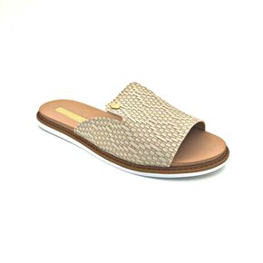 Rasteira Moleca Slide Creme 5443102