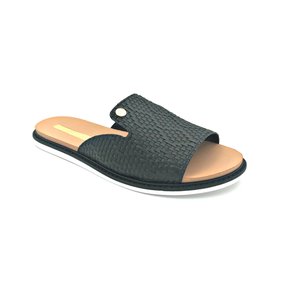 Rasteira Moleca Slide Preta 5443102