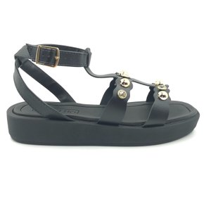 Sandália Beira Rio Flat Form com Detalhe Preta 8487210