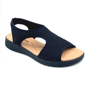 Sandália Comfortflex Calce Fácil Preta 2351402