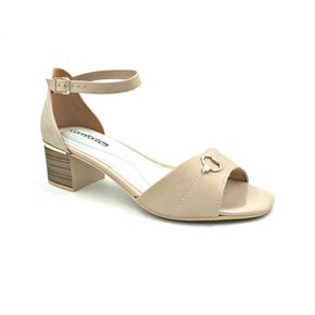 Sandália Comfortflex Pele Salto Grosso 2152404