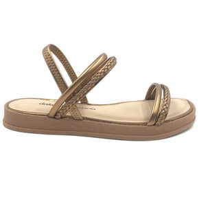 Sandália Dakota Flatform Calce Fácil Bronze 8441