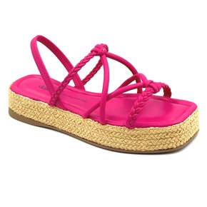 Sandália Dakota Flatform Multi Tiras Pink 6581