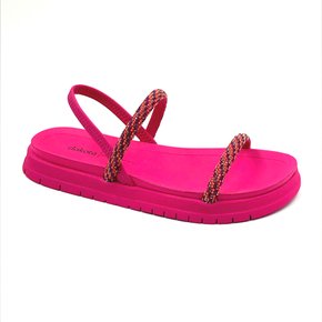 Sandália Dakota Papete com Strass Pink 6891