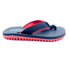 Sandália Kenner Kivah Cush Preta com Vermelha