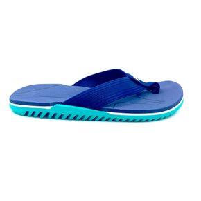 Sandália Kenner Masculina NK6 Azul Marinho com Verde
