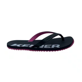 Sandália Masculina Kenner Red Preta com Rosa