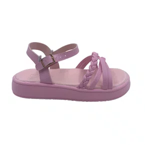 Sandália Menina Papete com Brinquedo Kidy Rosa 4400029