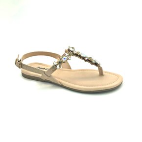 Sandália Menina Pink Cats Areia Com Pedras 1522