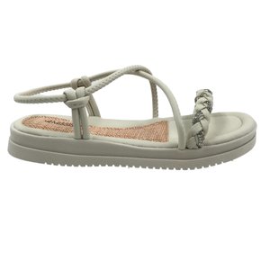 Sandália Mississipi Flatform Calce Fácil Off White 412