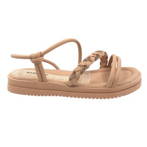 Sandália Mississipi Flatform Calce Fácil Rosê 413