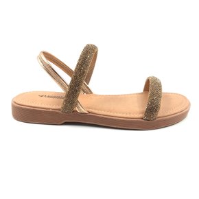 Sandália Mississipi FlatForm Calce Fácil Rosê Gold 462