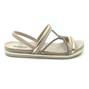 Sandália Mississipi Papete Calce Fácil Off White 762