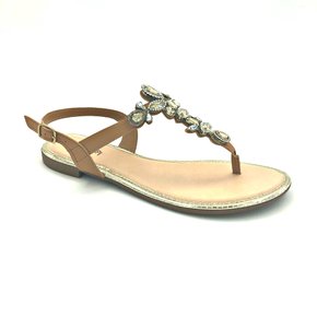 Sandália Mississipi Pedrarias Natural 2602