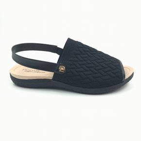 Sandália Modare Ultra Conforto Calce Fácil Preta 7125232