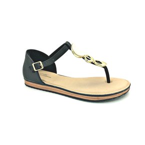 Sandália Modare Ultra Conforto Preta 7141.116