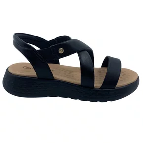 Sandália Papete Comfortflex Calce Fácil Preta 2547402