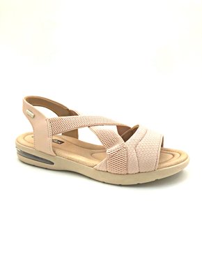 Sandália Papete Comfortflex Rosê Amortecedor 2066404