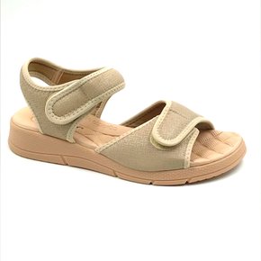 Sandália Piccadilly Anabela Marfim 571003