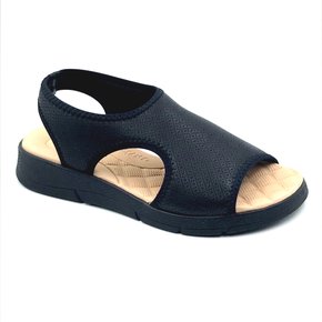 Sandália Piccadilly Anabela Preta 571011