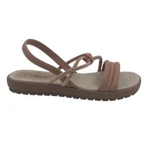 Sandália Rasteira Campesí Calce Fácil Bege 182