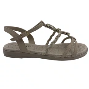Sandália Rasteira Conforto Piccadilly Nude 513040