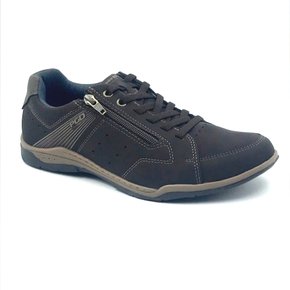 Sapatênis PGD Marrom Elástico e Zíper 171701