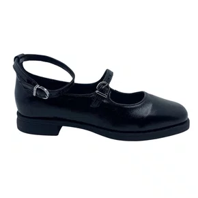 Sapatilha Bottero Mary Jane Couro Verniz Preta 370604