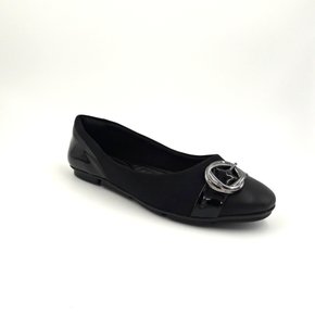 Sapatilha Comfortflex com Fivela Preta 1963303
