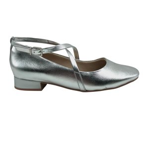 Sapatilha Ramarim Metalizada Prata 2415102