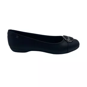 Sapatilha Softli Preta 10417 Super Conforto