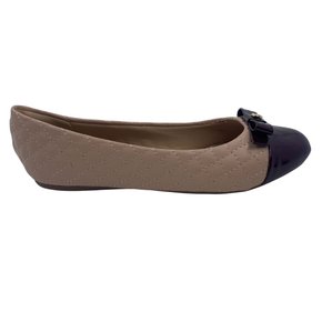 Sapatilha Sua Cia Matelassê Bege com Bordo 15942