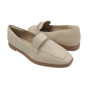 Sapato Bebecê Mocassim com Brilho Nude 1118045 Conceito M