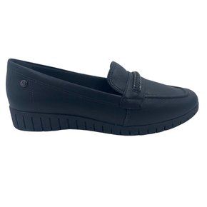 Sapato Campesí Mocassim com Aloe Vera Preto 096