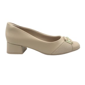 Sapato Comfortflex para Joanetes Salto Baixo Nude 2495303